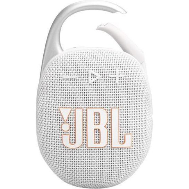 Портативная колонка JBL Clip 5 White (JBLCLIP5WHT)