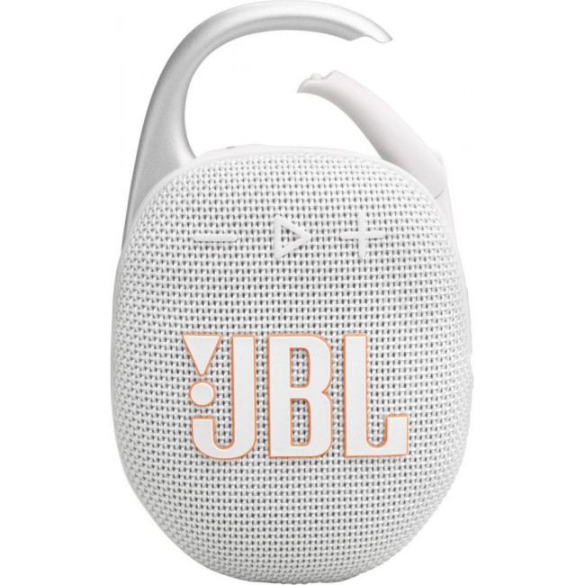 Портативная колонка JBL Clip 5 White (JBLCLIP5WHT)