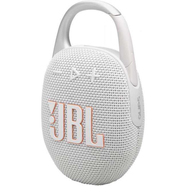 Портативная колонка JBL Clip 5 White (JBLCLIP5WHT)