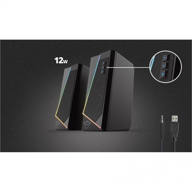 Trust GXT 609 Zoxa RGB Illuminated Speaker