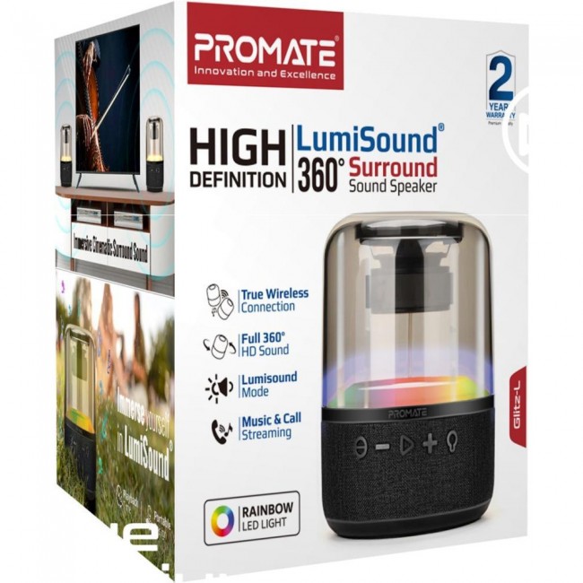 Promate Glitz-L Black (glitz-l.black)
