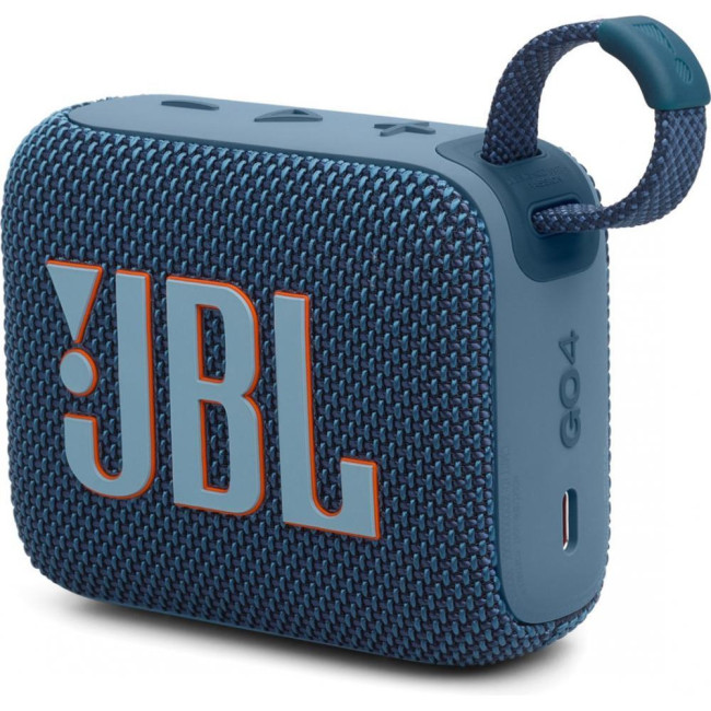 Портативная колонка JBL Go 4 Blue (JBLGO4BLU)