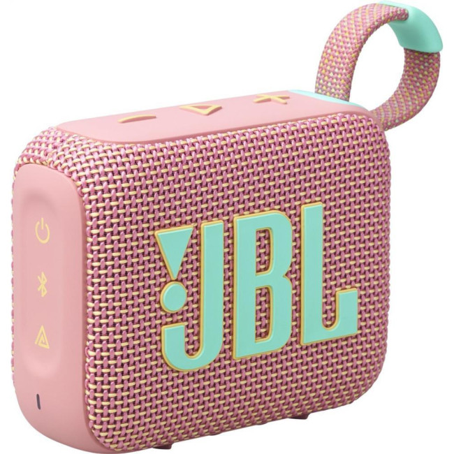 Портативная колонка JBL Go 4 Pink (JBLGO4PINK)