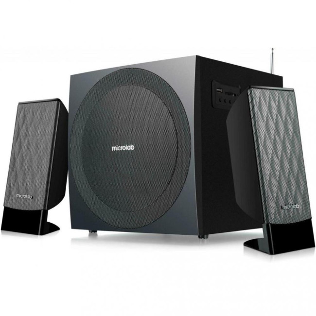 Мультимедийная акустика Microlab M-300U Black