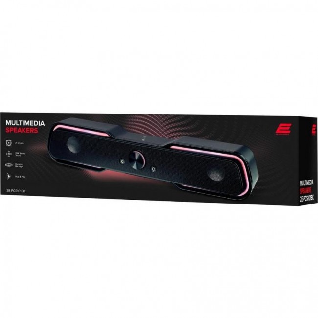 2E PCS101 RGB 2.0 USB Black (2E-PCS101BK)