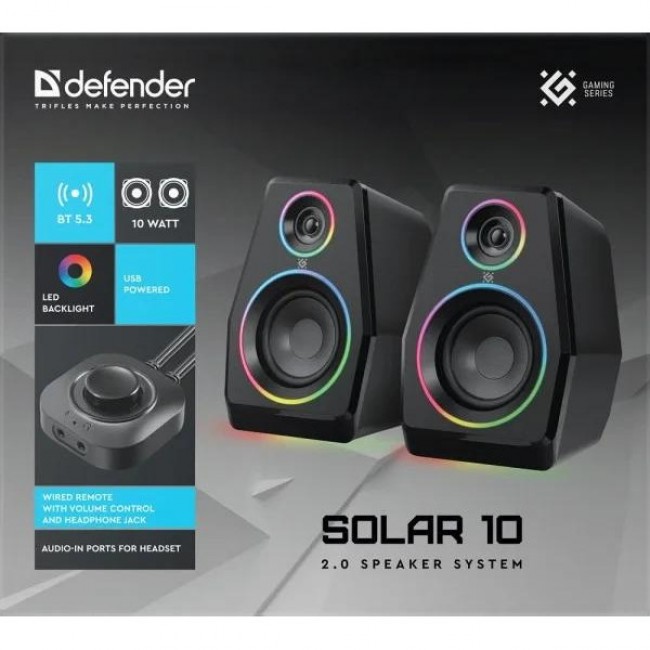 Defender Solar 10 Black (65940)