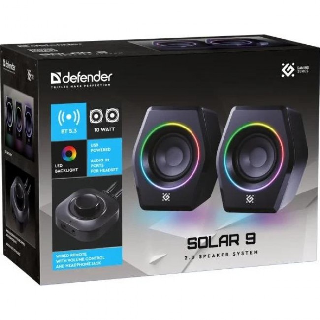 Defender Solar 9 Black (65939)