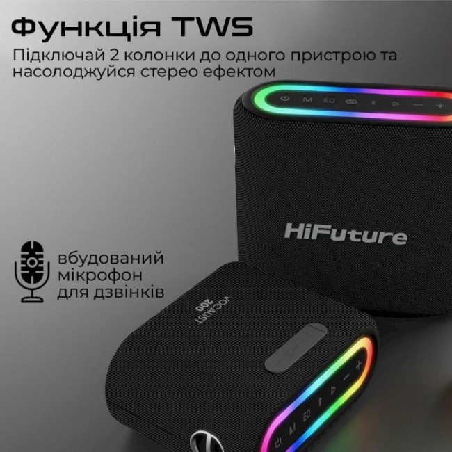HiFuture Vocalist 200 Black (vocalist200.black)