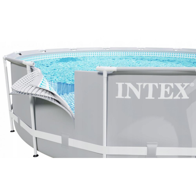 Intex Каркасный бассейн 26724, 457 х 107 см (3 785 л/ч, лестница, тент, подстилка)