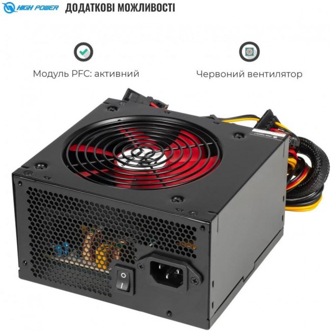 High Power Eco II BR 500W (HPE-500BR-A12S)