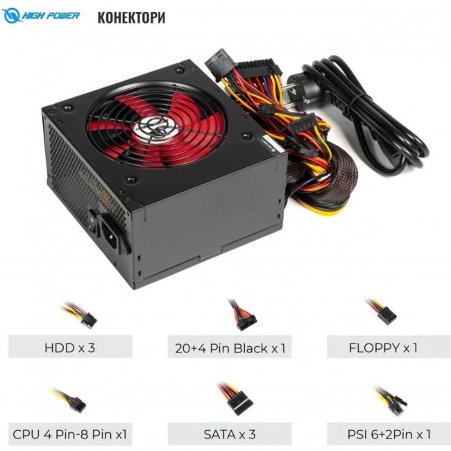 High Power Eco II BR 500W (HPE-500BR-A12S)