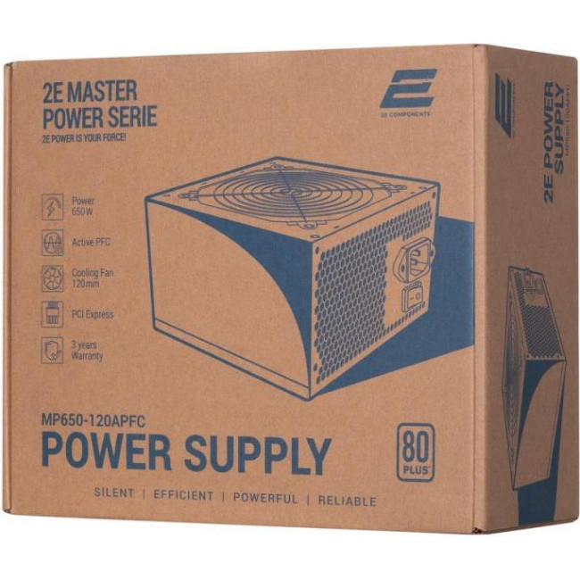 2E Master Power 650W (2E-MP650-120APFC)