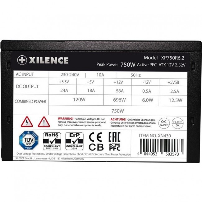 XILENCE Performance C+ 750W (XP750R6.2)