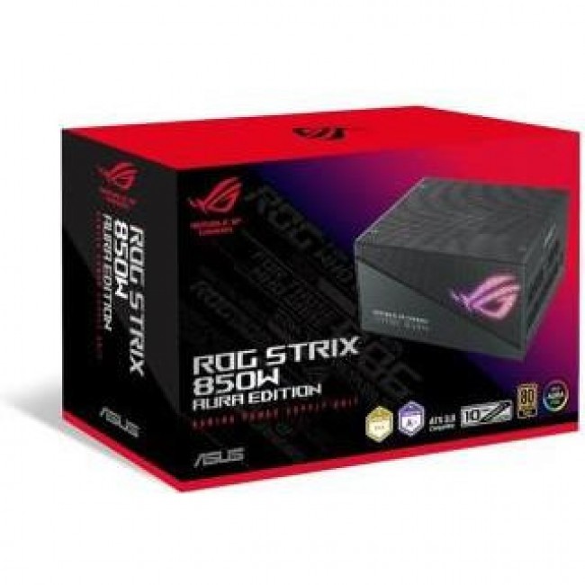 ASUS ROG STRIX 850W 80+ Gold (ROG-STRIX-850G-AURA) (90YE00P2-B0NA00)