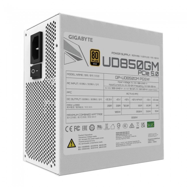 GIGABYTE UD850GM PG5 White (GP-UD850GM-PG5W)