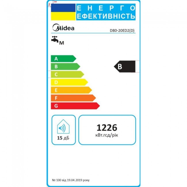Midea D80-20ED2(D)