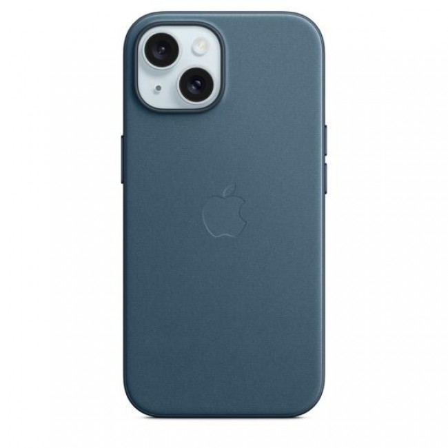 Apple iPhone 15 FineWoven Case with MagSafe - Pacific Blue (MT3G3)