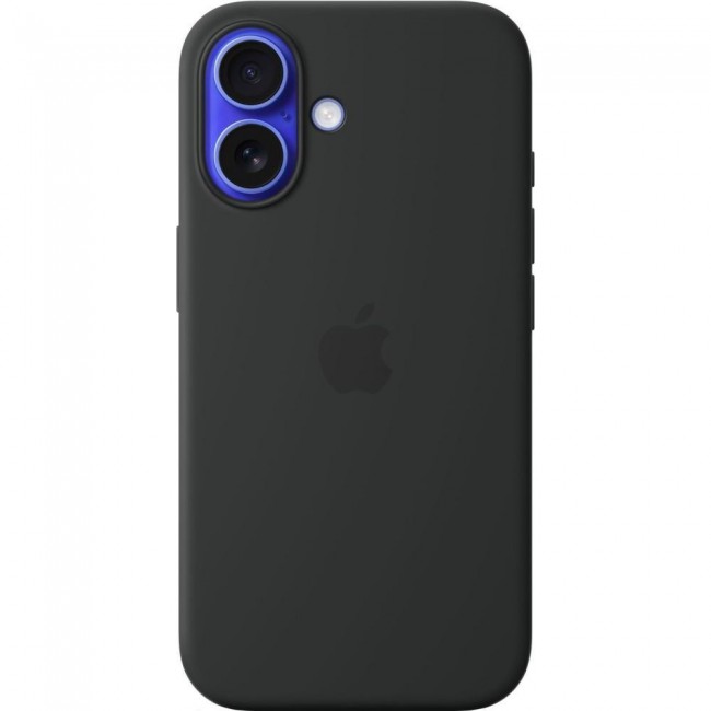 Apple iPhone 16 Silicone Case with MagSafe - Black (MYY13)