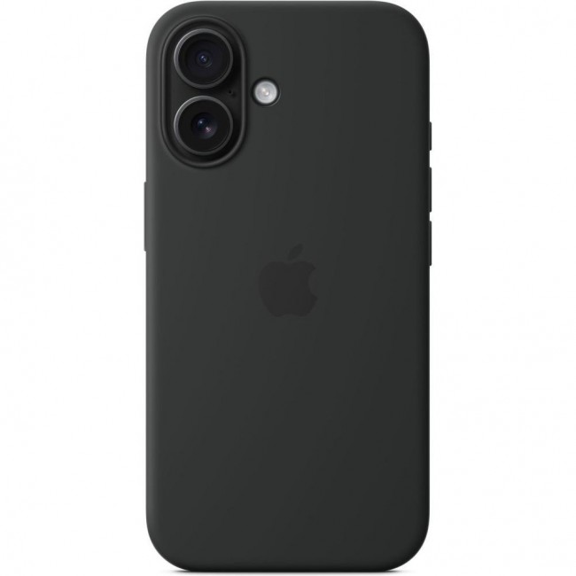 Apple iPhone 16 Silicone Case with MagSafe - Black (MYY13)
