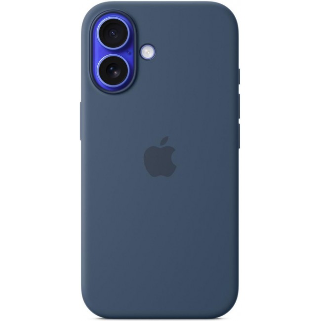 Apple iPhone 16 Silicone Case with MagSafe - Denim (MYY23)