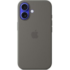 Apple iPhone 16 Silicone Case with MagSafe - Stone Gray (MYY33)