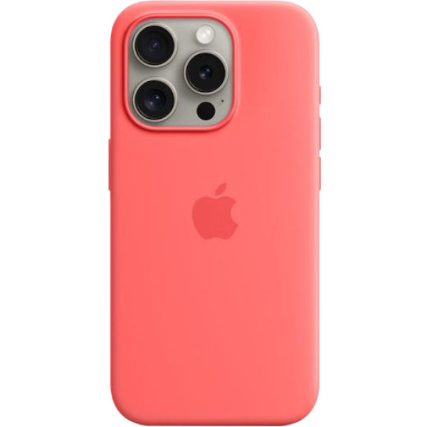 Чехол для смартфона Apple iPhone 15 Pro Silicone Case with MagSafe - Guava (MT1G3)