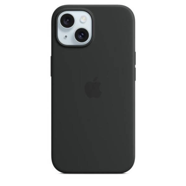 Чехол для смартфона Apple iPhone 15 Silicone Case with MagSafe - Black (MT0J3)