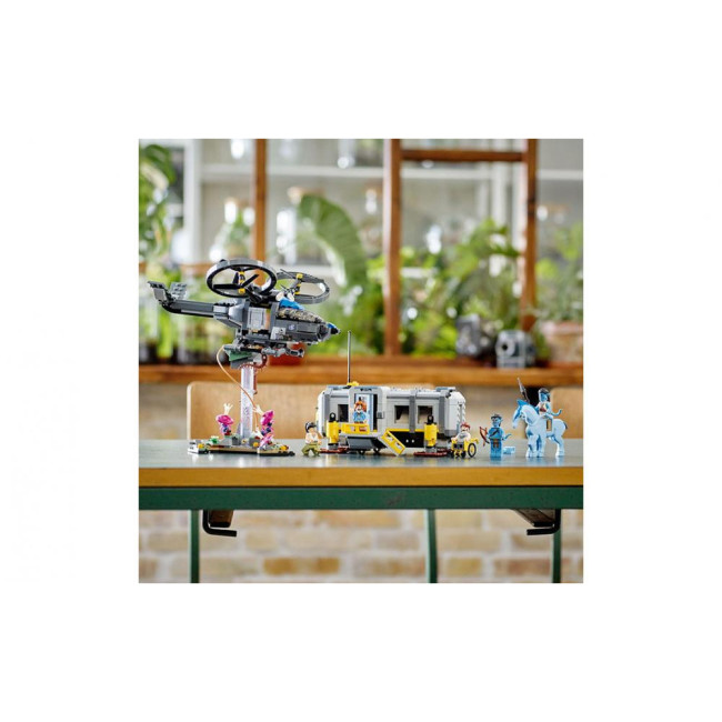 Блоковий конструктор LEGO Avatar Горі Алілуя: 26-а ділянка та вантажний конвертоплан «Самсон» (75573)
