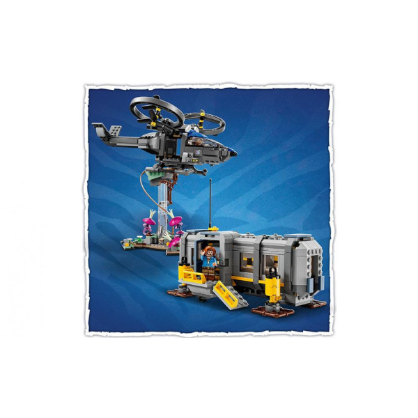 Блочный конструктор LEGO Avatar Гори Алілуя: 26-а ділянка та вантажний конвертоплан «Самсон» (75573)