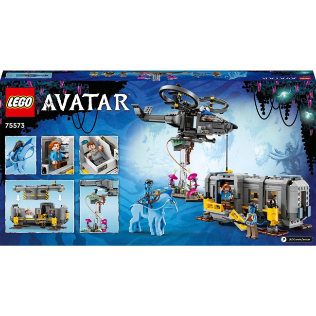 Блоковий конструктор LEGO Avatar Горі Алілуя: 26-а ділянка та вантажний конвертоплан «Самсон» (75573)