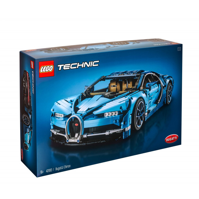 Авто-конструктор LEGO Technic Bugatti Chiron Бугатти (42083)