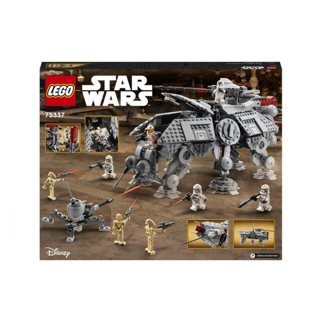 Блочный конструктор LEGO Шагоход AT-TE (75337)