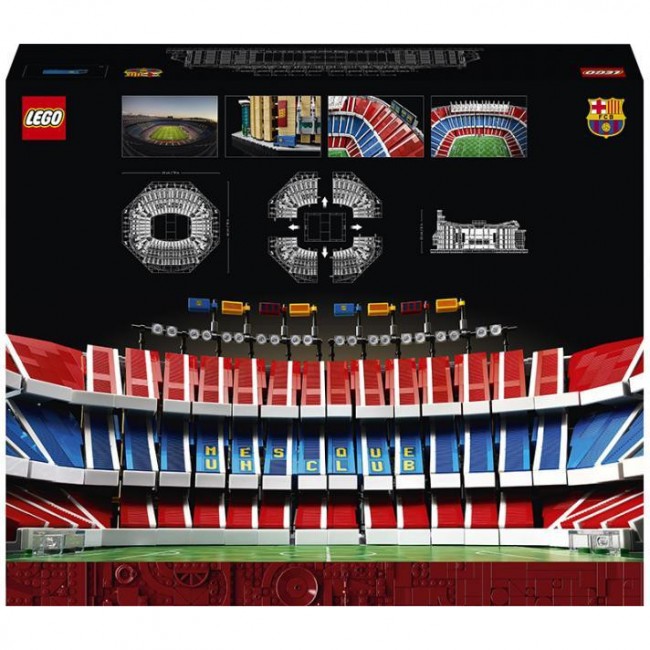 Блоковий конструктор LEGO Стадіон Камп Ноу ФК Барселона (10284)