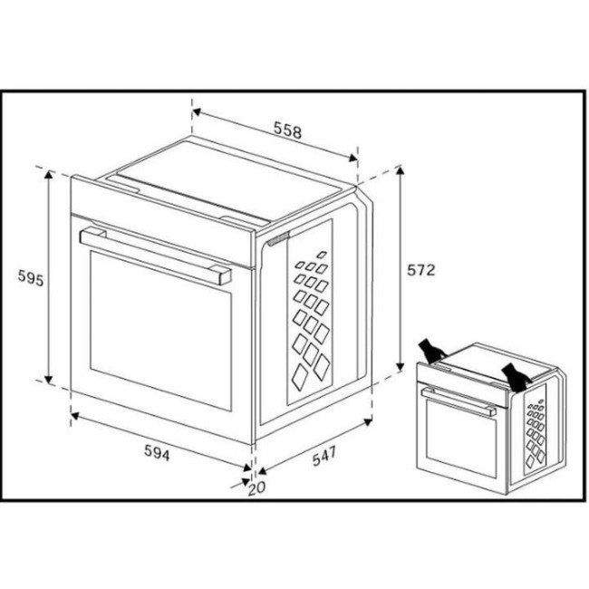 Духовой шкаф Beko BBIE13100XC