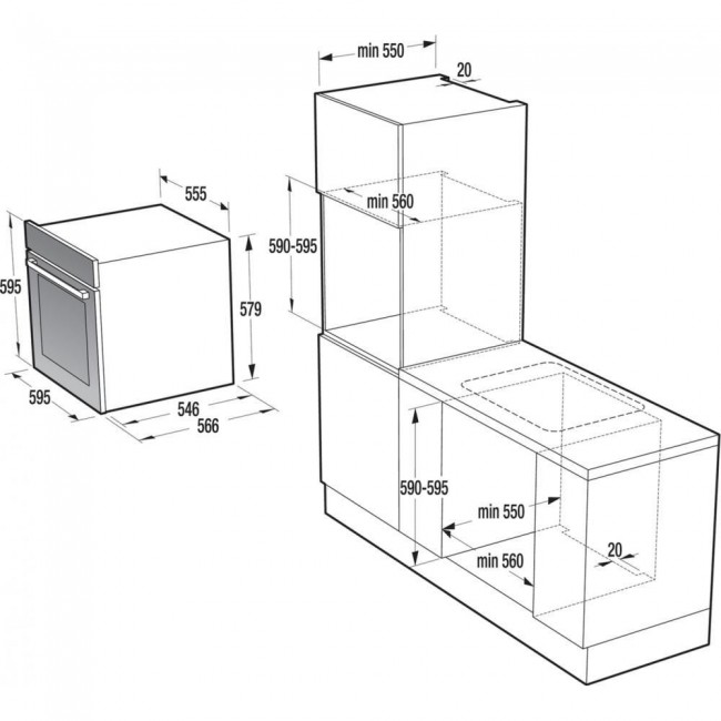 Духовой шкаф Gorenje BO798S38BG