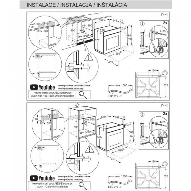 Electrolux EOA5220FOR