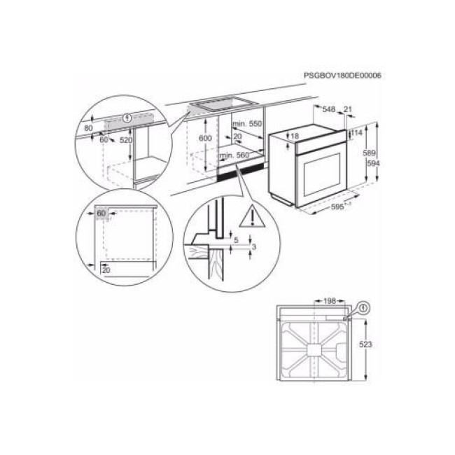 Electrolux EOC6P77H