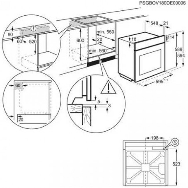 Electrolux EOC8P39WZ