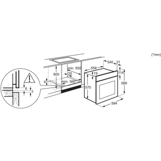 Electrolux EOD3F40BX