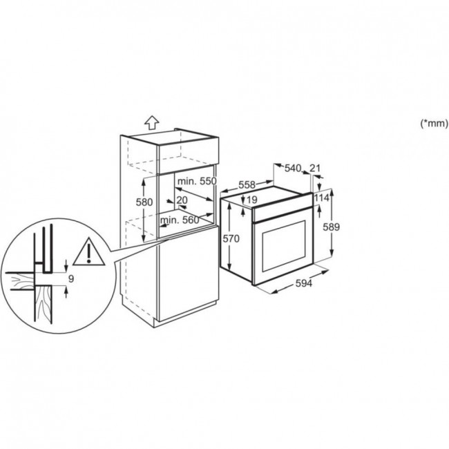 Electrolux EOD3F40BX