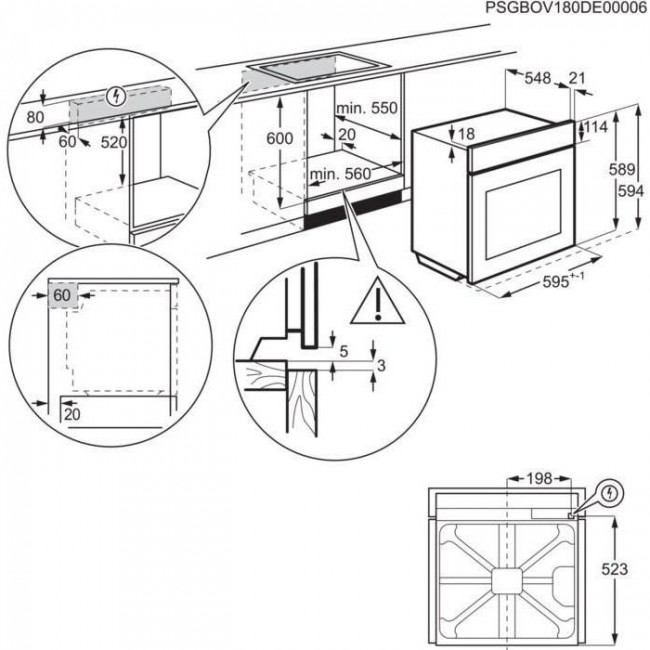 Духовой шкаф Electrolux EOD5C50Z