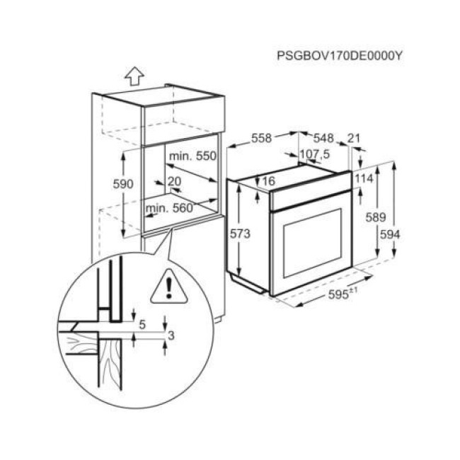 Electrolux EOD6C77WV