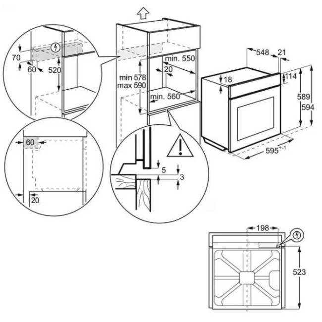 Electrolux EOE8P39WX