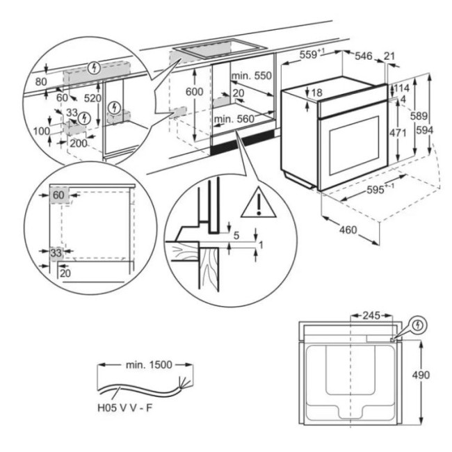 Electrolux EOE8P39WX