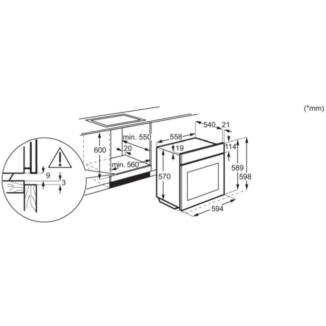 Electrolux EOH4P56BX