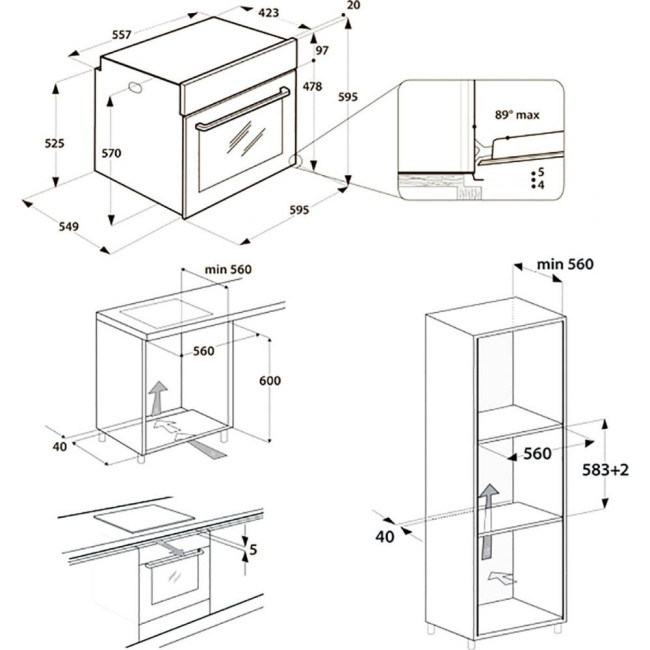 Духовой шкаф Hotpoint-Ariston FA4S 841 J IX HA