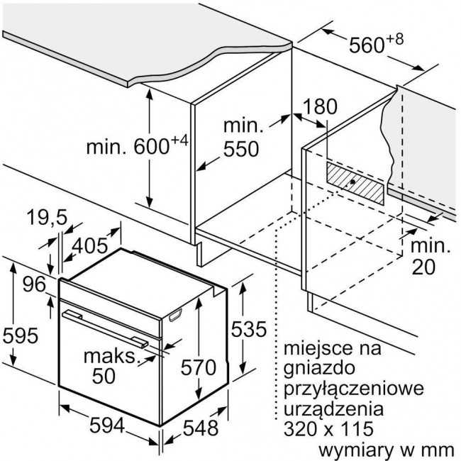 Духова шафа Siemens HB532AER0