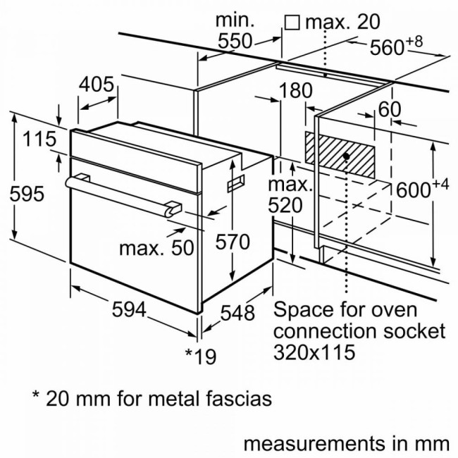 Духовой шкаф Bosch HBJ517SG0R