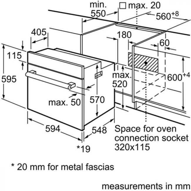 Духовой шкаф Bosch HBJ558YB3Q