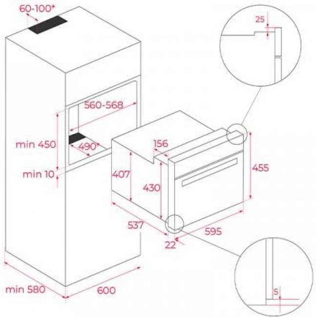 Teka HLC 8440 C BK (111160012)